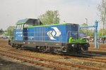 SM42-1254 stands at Wolsztyn on 29 April 2016.