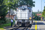 PKP SM 42 2125 - SM42 is the PKP class for a Polish road switcher diesel locomotive for shunting and light freight traffic, built by Fablok in Chrzanów (manufacturer's designation is Ls800E, designer's designation 6D). Date: August 17 2020