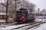 27.01.2023 | Jasło Niegowice - SM42-2563 on the station.