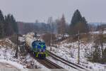 08.02.2019 | Kuźnica Białostocka - SM48-111 on the end enter the station, first SM48-006.