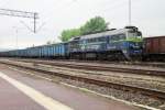 Frog's perspective of PKP ST44-1209 with coal train in Klodzko Glowne, 5 June 2013.  PKP Class ST44 still needs an own category.


