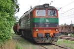 PMT M62-0161 stands at Jaworzyna Slaska on 1 May 2018. 