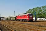 On 30 April 2011, M62-182 haulsan extra train out of Wolsztyn.