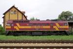 On 1 May 2018, Rail Polska M62M-010 stands at Jawor.