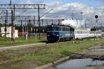 Clagg!! SU46-048 blats off smoke when leaving Wegliniec with EC 248 Wroclaw--Berlin on 23 September 2014.