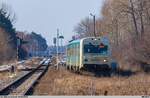 10.02.2019 | Śniadowo - MR 4015 left the station, going to Łomża as special KURPIE.