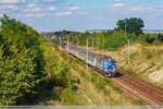 11.09.2019 | Przysieka  - EU07-353 left the Kozłów station, is heading towads Tunel.