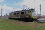 On 3 May 2024 CapTrain Polska EU07-458 stands a bit tucked away at Rzepin.