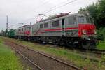 DLA 5 140 151 hauls a sister engine and a coal train through Gliwice Labedy on 28 May 2015.