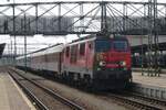 EuroCity 105 JAN SOBIESKI has received fitting traction in the form of EP09-023 at Bohumin on 30 May 2012.