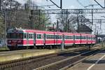 On 29 April 2016 EN57-1006 leaves Leszno with a PKP-PR service to Wroclaw.