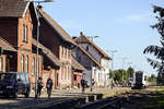The railwaystation in Łeba in Poland was built the period of time that the prussian province of Pomerania was a part of Germany.