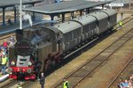 TKt 48-191 stands with an extra train from Wroclaw in Wolsztyn on 30 April 2016.