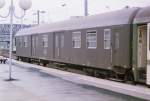 A Luggage car from the Polish state railway PKP. Paris North station 14-07-1993.