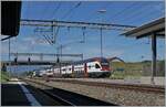 A SBB RABe 511 train, operating as S2, is en route from Grandson to Cully and arrives at Chavornay station.

July 5, 2025