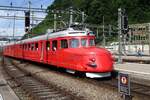On 21 May 2022 the Churchill Arrow 1021 leaves Olten with an extra service to ZÜrich HB. This EMU is called after the sped and because after WW II, the former British Prime Minister Winston CHurchill enjoyed his vacation in Switzerland, using th ...