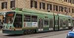 Tram 9018 runs along Avenue Napoleon III in Rome. May 7th, 2025.


