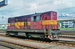 ZSSK 742 051 idles at Bratislava-Petrzalka on 28 May 2007.