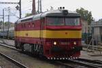 ZSSK 751 131 stands in Benesov u Prahy on 26 September 2025.
