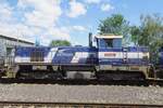 Side view on 746 004 at Poprad-Tatry on 23 June 2022.