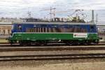 Slovak private 242s might find themselves back deep into Hungary as is evident on Express Group 242 251 (another ex-CD machine) passing solo through Budapest-Kelenf�ld on 11 September 2018. 