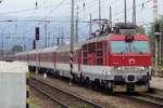 ZSSK 350 015 hauls an IC from Kosice into Zilina on 15 May 2018. 