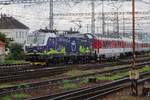 ZSSK 383 110 hauls an IC train from Kosice into Bratislava hl.st.