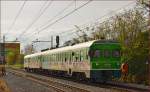 Multiple units 711-008 run through Maribor-Tabor on the way to Maribor station.