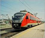 The SZ  Desiro  312-002 in Ljubljana. 
03.05.2001