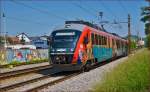 Multiple units 312-103 are running through Maribor-Tabor on the way to Zidani Most. /21.5.2014