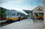 A FGV local train to Denia in Calp (Calpe).