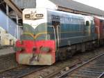 More than 50 years old Class M2- EMD G12 594  Prince Edward Island  Seen at Colombo Fort terminus recently.
