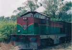 Henschel Thyssen Class M6 786, elder sis of 796 is pulling a mix train on 12th April 2013 at Bandarawela.