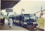 Locally developed rail buses were tested by SLR.