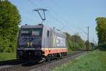 Trajet solo pour Hector Rail 241 005 à travers Kaarst Broicherseite le 24 avril 2026. Ceux qui souhaitent accéder à ce point de vue en voiture sont avisés de NE PAS enfreindre l'interdiction de stationnement locale, car son application est stricte et peut coûter cher financièrement.