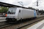 Railpool 185 717 was at Linkoping on a test ride on 13 September 2015. Hector RailClass 241 is almost identical with this version of the 185 TRAXXes. 