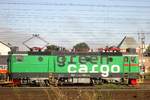 Green Cargo 1082 stands at Hallsberg on 11 September 2015.