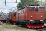 Swedisch oldie from Kalmar MA 828 stands on 12 September 2015 in the railway museum at Gävle.