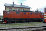Swedisch oldie from Kalmar MA 828 stands on 12 September 2015 in the railway museum at Gävle.