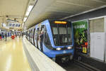 SL 2033A in the Stockholm underground (Tunnelbana).
