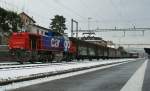 SBB Cargo Am 843 088-1 in Renens (VD)
21.12.2009