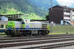 BLS 843 504 stands in Frutigen on 30 June 2013.