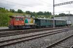 VHE Tm 9527/232 527 stands in Huttwil on 18 May 2026.