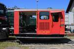 Tm II 813 des Vereins Mikado 1244 steht am 23. Mai 2026 während eines Open Weekends in Brugg AG.