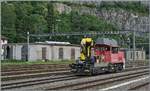 The SBB Tm 234 206-1 reaches St Maurice.