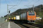 The 720 902-6 on the way to Daillens by Essert-Pittet. 
25.11.2009