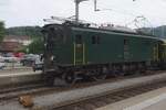 SBB Historic 10217 stands at Olten on a grey 22 May 2022 -the day before was much sunnier and your correspondent was happy to have stayed that day in Olten and chose the 22nd for the return journey