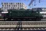 Side view on electric oldieSBB Historic 10664 at brugg AG on 24 May 2026. This loco did not participate in the train bonanza that is organised by Verein Mikado 1244 at Brugg AG, but enhances the joy of the hundreds of railway fans gathered at Brugg AG. The loco had a jubilee of her own since Class Ae 3/6I celebrates her centenary in Switzerland as the first locos were delivered in 1926.