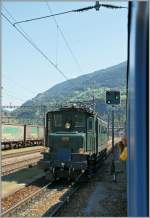 The Ae 4/7 10976 in Brig.
20. 08.2011
