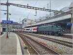 On platform 1 in Lausanne, the SBB Historic Ae 4/7 10976 awaits departure with its training train. The locomotive was delivered in 1931 and remained in active service until 1995, when, after 64 years of service, it was incorporated into the SBB Histo ...